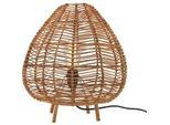 Xxxl AUßENLEUCHTE , Naturfarben , Naturmaterialien , 36.5x38.5x36.5 cm , Lampen & Leuchten, Außenbeleuchtung, Außenleuchten
