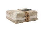 Cawoe Seiftuch , Beige , Textil , Streifen , 30x30 cm , Textiles Vertrauen - Oeko-Tex®, Oeko-Tex® Standard 100 , saugfähig, Aufhängeschlaufe, strapazierfähig, durchgefärbt , Heimtextilien, Badtextilien, Gästehandtücher