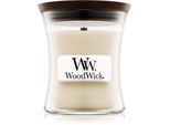 Woodwick Linen geurkaars met een houten lont 85 g