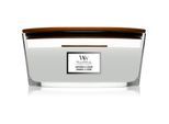Woodwick Lavender & Cedar geurkaars met een houten lont (hearthwick) 453.6 g