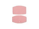 Chipolino Kinder-Kissenset Hochstuhl 2-teiliges Sitzeinlagen-Set für Holz-Stühle rosa