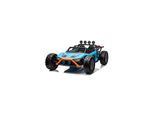 ES-Toys Kinder Elektroauto Buggy 168 Zweisitzer EVA-Reifen 2 Motoren bis 12 km/h blau