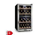 Vinamour 45 DuoWeinkühlschrank 2 Zonen 118 Ltr / 45 Fl 5-18 °C Edelstahl 45 Flaschen 2 Kühlzonen