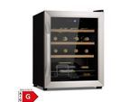 Vinamour 16 Uno Weinkühlschrank 16Fl./42l 5-18°C 41dB Glas Edelstahl 16 Flaschen 1 Kühlzone