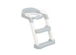 Kikkaboo Toilettenaufsatz Lea, Leiter, Toilettensitz, Griffe, Stufen verstellbar hellgrau