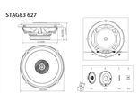JBL Auto-Lautsprecher »Stage3 6«