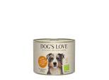 DOG'S LOVE BIO 6x200g Pute mit Amaranth & Kürbis