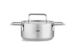 Fissler Kochtopf , Silberfarben , Metall , 1,9 l , Made in Germany , breiter Schüttrand , Kochgeschirr, Töpfe, Kochtöpfe