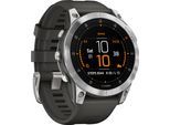 Smartwatch GARMIN "EPIX 2 Gen", grau (dunkelgrau, silber), Smartwatches