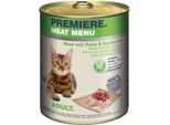 PREMIERE Meat Menu Adult Rind mit Pute und Kaninchen 12x800 g