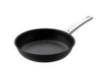 WMF Bratpfanne , Schwarz, Silberfarben , Metall , rund , breiter Schüttrand, PTFE-frei, antihaftbeschichtet , Kochgeschirr, Pfannen, Bratpfannen