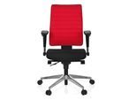 hjh OFFICE Profi Bürostuhl PRO-TEC 350 Stoff mit Armlehnen (höhenverstellbar)