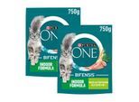 Purina ONE BIFENSIS Indoor mit Truthahn und Vollkorn 2x750 g