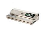Vakuumiergerät MINI Euro 360 EDELSTAHL + Vakuummeter - Schweißleiste 37 cm