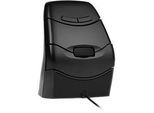 BakkerElkhuizen DXT 3 Precision Mouse, 7 Tasten, 4 DPI Stufen (800, 1200, 1600, 2400), kabelgebunden, 1,5 m Kabel, ergonomisch, USB-C, schwarz