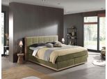 Places of Style Boxspringbett Vinton, aus massiver Eiche, verschiedene Härtegrade