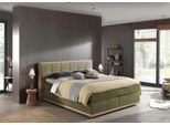 Places of Style Boxspringbett Vinton, aus massiver Eiche, verschiedene Härtegrade
