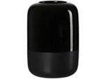 Xxxl Vase , Schwarz , Keramik , 14.5x20x14.5 cm , zum Stellen, auch für frische Blumen geeignet , Dekoration, Vasen, Keramikvasen