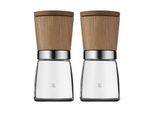 WMF Salz-/Pfeffermühle »Ceramill Nature 13,8 cm«, (2 St.)
