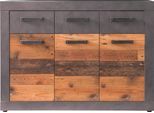 INOSIGN Kommode »Ilana«, Mehrzweckschrank im modernen Industrial Style - Mit 3 Schubladen