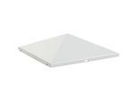 V-Part Deckel für Ascher-Papierkorb Pyramide, geschlossen, pyramidenförmig, Edelstahl, B 365 x T 345 x H 95 mm, silber