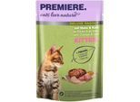 PREMIERE cats love nature Deluxe Ragout Kitten Kalb und Huhn 24x100 g