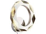 LED-Wandleuchte Karilion Klar/Chromfarben max. 8 Watt Wandlampe
