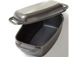 STONELINE Bräter, Aluminiumguss, (1 tlg.), mit Alugussdeckel, Induktion