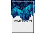 Komar Bild »Immersion Blue«, Abstrakt-Sprüche & Texte, (1 St.), Wandbild zur Dekoration - ohne Rahmen