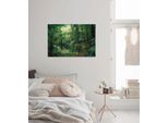 Komar Leinwandbild »Jungleflair - Grösse 90 x 60 cm«, Baum-Blätter-Natur-Berge-Blumen-Foto-Jahreszeiten-Landschaft-Meer-Strand-Palmen, (Packung, 1 St.), Keilrahmenbild mi Echtholzrahmen