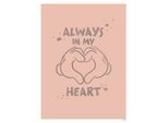 Komar Bild »Mickey Endless Love«, Disney, (1 St.), Wandbild zur Dekoration im Kinderzimmer - ohne Rahmen