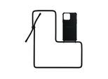 Smartphone-Hülle »Urbany's Necklace iPhone 14 Pro Max All Black Matt«, iPhone 14 Pro Max, 15,5 cm (6,1 Zoll)