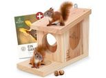 wildtier liebe Eichhörnchen Spielhaus