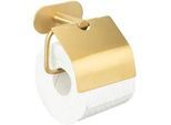 Toilettenpapierhalter in Goldfarben