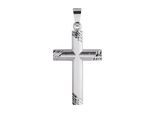Kettenanhänger FIRETTI "Schmuck Geschenk Silber 925 Halsschmuck Anhänger Kreuz", silber (silberfarben), Schmuckanhänger, Damen, Silber 925 (Sterlingsilber), 2,2 g, Kettenanhänger