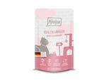 MjAMjAM Nassfutter Katze Adult, Quetschie, Huhn und Garnelen 12x125 g