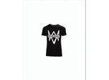 Watch Dogs 2 Herren T-Shirt Logo M schwarz