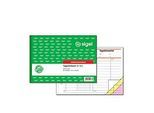 Tagelohnzettel Sigel SD065, selbstdurchschreibend, DIN A5 quer, 3 x 40 Blatt