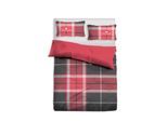 TOM TAILOR HOME Wendebettwäsche »Eric in Gr. 135x200 oder 155x220 cm«, mit Reissverschluss, mit GRATIS-Zugabe: Sportbeutel aus 100% Baumwolle
