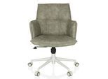 hjh LIVING Home Office Bürostuhl SOLAO LIFE W Stoff mit Armlehnen