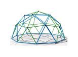 Klettergerüst 360x360x180cm DomeClimber Kinder Kletterkuppel Geodome 12FT - blau/grün