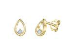 Fascination by Ellen K. Ohrstecker 585/- Gelbgold glanz Zirkonia