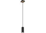 Hängeleuchte Robby Schwarz/Dunkelbraun max. 35W