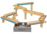 MUDDY BUDDY® Wasserbahn »Aqua Traveller«, (flexible Wasserbahn), inkl. Auffangbecken, natur, wolkengrau - petrol