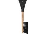 NIGRIN smart n green Holz Eisschaber mit Besen Eiskratzer 20997