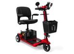 Rolektro, E-Trike 6 V.3, Rot , Lithium-Akku, 300W