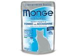 Monge Natural Gelée 24x80g Thunfisch & Sardellen