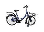 Transportfahrrad B01, mit Rücktrittbremse, blau, 7-Gang-Schaltung kaiserkraft