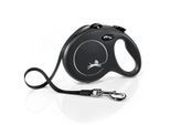 Flexi New Classic Gurt schwarz L, 5 m, 50 kg