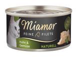 Miamor Feine Filets Naturelle Huhn und Gemüse 24x80 g